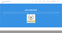 Desktop Screenshot of jorafarmbees.org